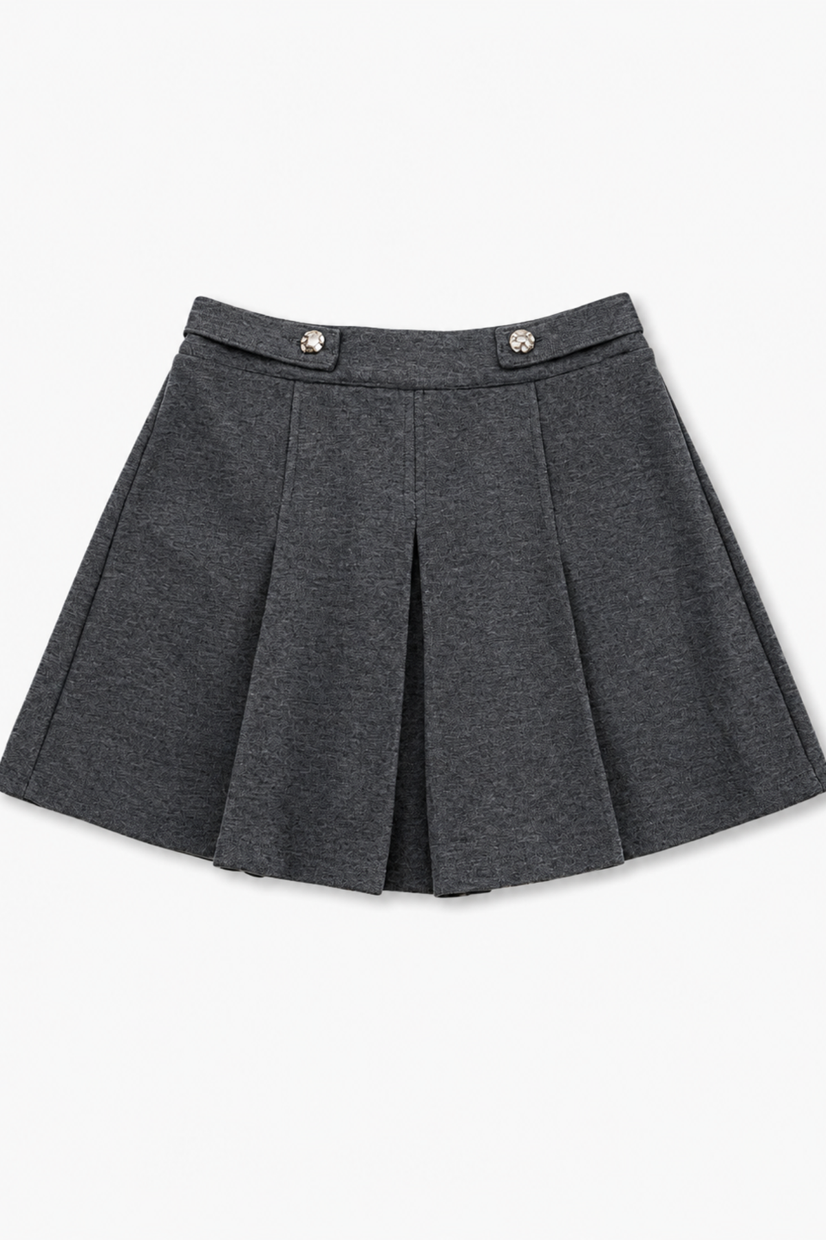 Eleganti šortsvārki pelēki