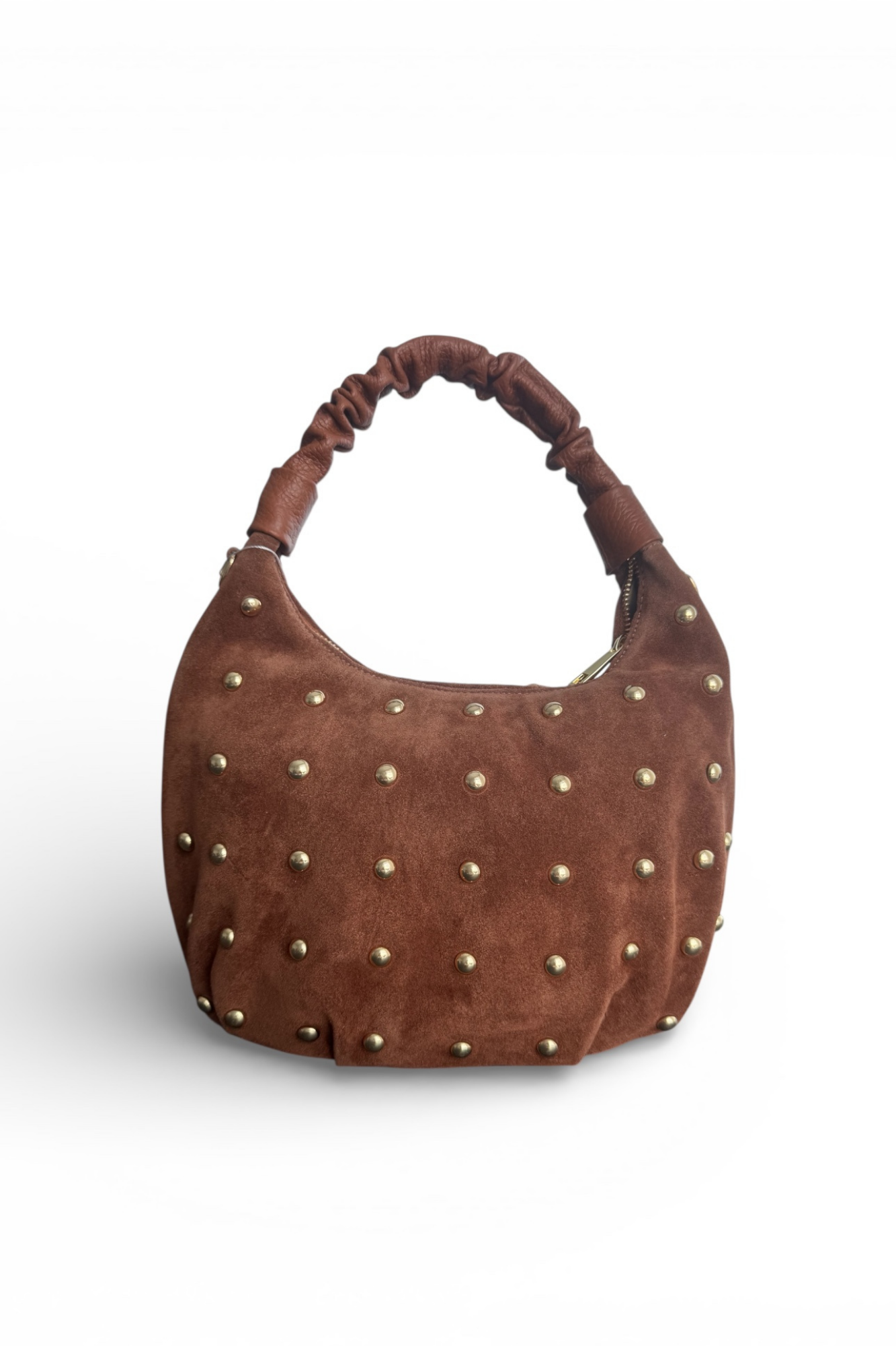 Zamšādas somiņa Camel krāsā