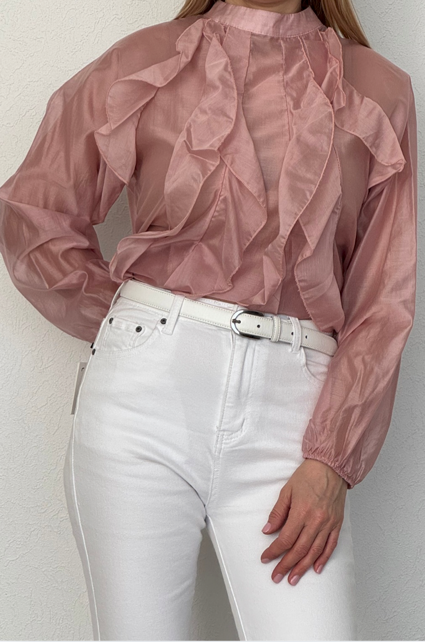 Elegants rozā topiņš